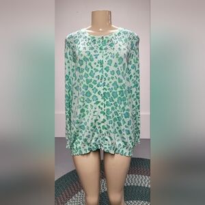 Quacker Factory Beautiful Cardigan Sweater L